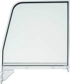 14133 Oer Authorized 1955-1959 Chevrolet Gmc Truck Clear Door Glass Assembly With Chrome Frame