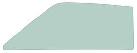 Oer Authorized 21410hlt 1969 Mustang Fastback Door Glass Tinted Glue-in Style Lh Driver Side