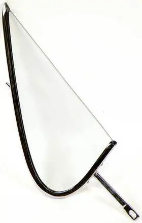 A1647 Oer Authorized 1961-62 Gm Models Vent Assembly With Clear Glass Rh 2 Or 4 Door Hardtop