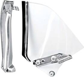 Oer Authorized B1077 1967-69 Camaro Firebird Quarter Window Assembly Coupe Clear Glass Passenger