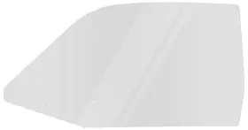 Dd4928c Oer Authorized 1973-74 Dart Sport / Duster 2-door Coupe Door Glass Rh Clear