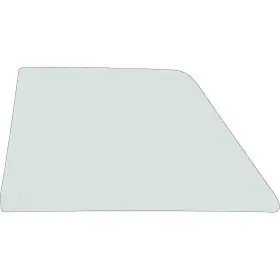 Fd4211t Oer Authorized 1959-60 Chevrolet El Camino Front Door Glass Window Light Green Tint Rh Or