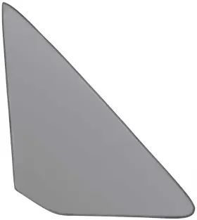 Nr716y Oer Authorized 1968-72 Chevy Ii / Nova Ventura Coupe/sedan Vent Glass Smoke Gray Rh