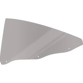 Oer Authorized Qg3477y 1965-66 Impala Bonneville Catalina 2-door Hardtop Quarter Glass Custom Gray
