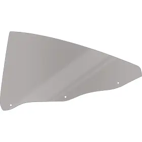 Qg3477y Oer Authorized 1965-66 Impala Bonneville Catalina 2-door Hardtop Quarter Glass Custom Gray