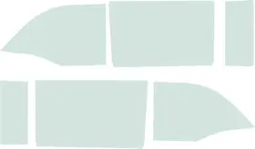 Tf41051c Oer Authorized 1955-57 Chevrolet Convertible 6-pieces Green Tint Side Window Glass Set Tf41051c Oer Authorized 1955-57 Chevrolet Convertible 6-pieces Green Tint Side Window Glass Set