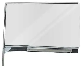 Tf42211a Oer Authorized 1955-57 2-door Hardtop/convertible Door Glass Assembly Lh Clear