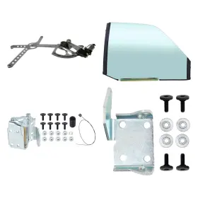 Bndl-933147 Oer For Gmc K3500 1988-2000 4-pc Door Glas Kit