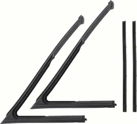 N4252 Oer 1962-67 Chevy Ii Nova Vent Frame Window Weatherstrip Sedan Station Wagon Pair N4252 Oer 1962-67 Chevy Ii Nova Vent Frame Window Weatherstrip Sedan Station Wagon Pair