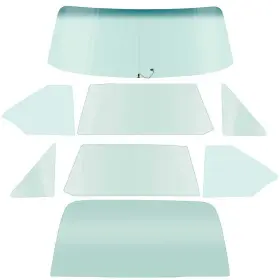 Nr806t Oer New Glass Set With Antenna 8 Piece Fits 1969-1972 Chevrolet Nova Nr806t Oer New Glass Set With Antenna 8 Piece Fits 1969-1972 Chevrolet Nova