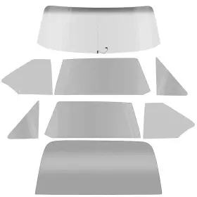 Nr806y Oer New Glass Set With Antenna Fits 1968-72 Chevrolet Chevy Ii Nr806y Oer New Glass Set With Antenna Fits 1968-72 Chevrolet Chevy Ii
