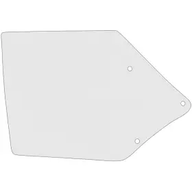 Qg4189c Oer For Chevy Impala 1970 Passenger Side Quarter Glass