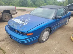 277-05171l Oldsmobile Driver Left Front Door Glass 2 Fits 88-94 Cutlass
