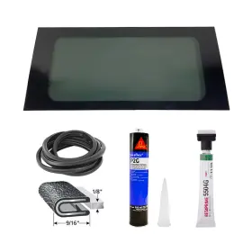 Ftset1-2523405m-1fsdfr Omac Window Glass Fit Kit For Ram Promaster 2014-2025 Front Right Side Sliding Door
