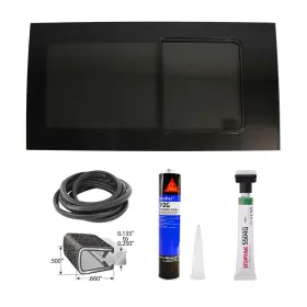 Ftset1-4724405-1msdsr Omac Window Glass Fit Kit For Mercedes Sprinter 2006-2018 Right Sliding Door L3 L4