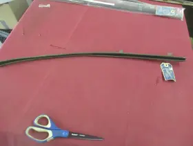342502 Packard 1941-42 Front Door Window Channel Nos