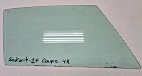 90154201235 Porsche Used Original 911 912 930 Coupe Passenger Door Window Sekurit Tinted 4