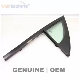 95854231201 Porsche 2011-2018 Cayenne - Front Right Door Quarter Window Glass / Seal