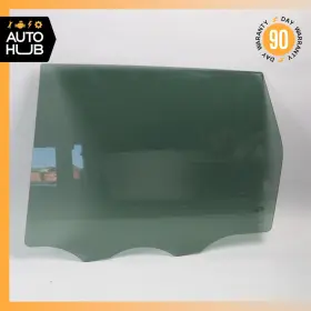 95854261105 Porsche 11-18 Cayenne Turbo 958 Rear Left Driver Side Door Window Glass Oem