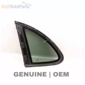 95854411107 Porsche 2011-2016 Cayenne - Rear Left Side Quarter Window / Glass