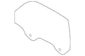 981-542-512-01 Porsche Genuine 2014-2024 - Door Glass 981-542-512-01 Porsche Genuine 2014-2024 - Door Glass