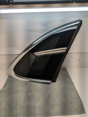 9y0845318ck Porsche 2019-2023 Cayenne Left Quarter Window With Chrome 9y0845318 9y0 845 318 Ck