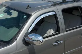 480055 Putco Chrome Window Deflectors For 07-14 Silverado/sierra 2pc