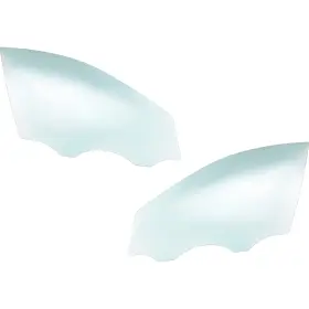 17679090 Revotor Pair Set Of 2 Door Glasses Front Driver And Passenger Side Sedan Left Right 17679090 Revotor Pair Set Of 2 Door Glasses Front Driver And Passenger Side Sedan Left Right