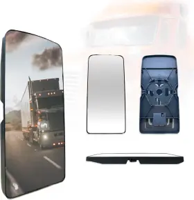 Tl28531 Splendid Replacement Mirror Glass For Upper Side Black Tl28531 Splendid Replacement Mirror Glass For Upper Side Black