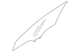 61011al11a Subaru Genuine Door Glass 61011al11a Subaru Genuine Door Glass