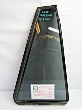 62012aj30a Subaru 2010-2014 Outback Rear Right Door Quarter Window Glass Tinted Oem