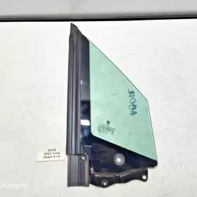 1108158-00-d Tesla 16-23 Oem Model X Front Right Passenger Quarter Vent Door Window Glass
