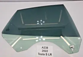 1588354-00-c Tesla 2021-2023 Oem Model S Rear Right Passenger Side Window Glass Double Panel