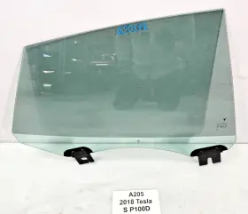 6006571-00-d Tesla 2012-2020 Oem Model S Rear Right Passenger Side Door Window Glass Tinted