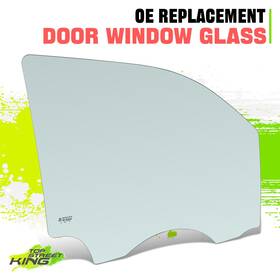 Top Street King Tsk-oewgfrdg19 Blue Front Passenger Right Door Window Glass Tempered For Ram 1500 19-26
