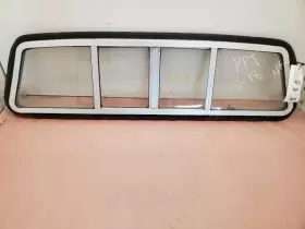 275-51766 Toyota Ttoyota Black Silding Glass Assy 1972-1978 Aluminum Afm
