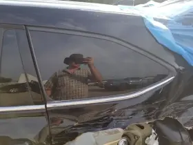 284-10246al Toyota 22 2022 Highlander Oem Driver Left Rear Quarter Glass Window