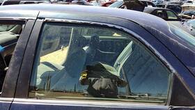 Toyota 68114aa01083 1997-2001 Camry Driver Left Rear Side Window Door Glass Oem Back