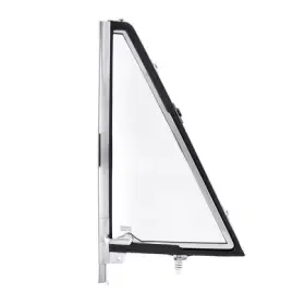 110218 United Pacific Vent Window Assembly Rh Chrome Without Tinted For Ford