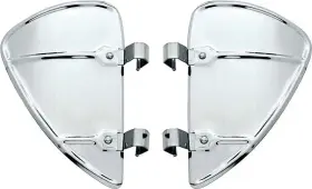Cp50037e United Pacific Antique Universal Chromed Plastic Vent Window Breezies