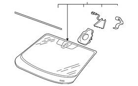 Volkswagen 11k-845-011-c-nvb Genuine Windshield