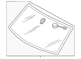 7p6-845-099-bf-nvb Volkswagen Genuine Windshield