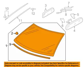 5c6845011jnvb Volkswagen Oem 11-16 Jetta Windshield Glass-windshield 5c6845011jnvb Volkswagen Oem 11-16 Jetta Windshield Glass-windshield