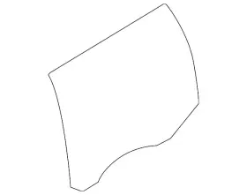 31217996 Volvo Genuine 2010-2016 Xc70 - Door Glass 31217996 Volvo Genuine 2010-2016 Xc70 - Door Glass