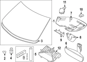 32417089 Volvo Genuine Windshield 32417089 Volvo Genuine Windshield