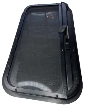 606-1772-s Volvo Sleeper Cab Emergency Exit Window By Taylor Made See Photos