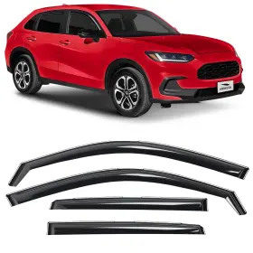 200585 Voron Glass In-channel Extra Durable Rain Guards For Honda Hr-v 2023-2024 Wi
