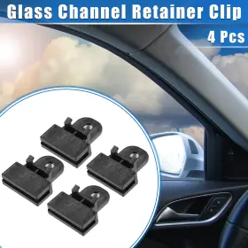 X0.75 X Autohaux 716058758151 4 Pcs Universal Car Window Door Glass Channel Retainer Clip 1.93 Inch X1.57