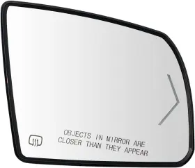 70000215 Yeparie Passenger Side Heated Mirror Glass Replacement Right Black 70000215 Yeparie Passenger Side Heated Mirror Glass Replacement Right Black