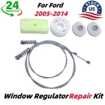 Quarter Window Regulator Repair Kit 2005-14 Ford Mustang MK5 S197 Rear New. Price: $35.50.